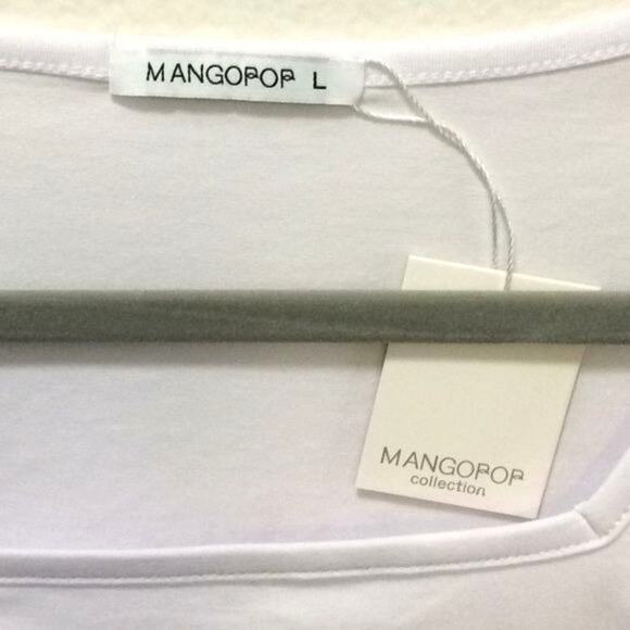Mangopop Collection Ladies Bodysuit Sz L 95% Gossypium,5% Spandex NWT - Picture 3 of 5